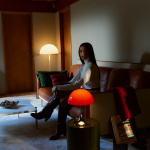 Panthella Ø250 Portable Bordslampa Original Opal Red V3 Panthella Ø250 Portable Bordslampa Original Opal Red V3