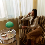 Panthella Ø250 Portable Bordslampa Original Opal Green V3 Panthella Ø250 Portable Bordslampa Original Opal Green V3