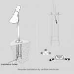 AJ Garden Pollare Short Black Med Ankarfäste AJ Garden Pollare Short Black Med Ankarfäste