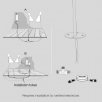 AJ Garden Pollare Long Black Med Fotplatta AJ Garden Pollare Long Black Med Fotplatta