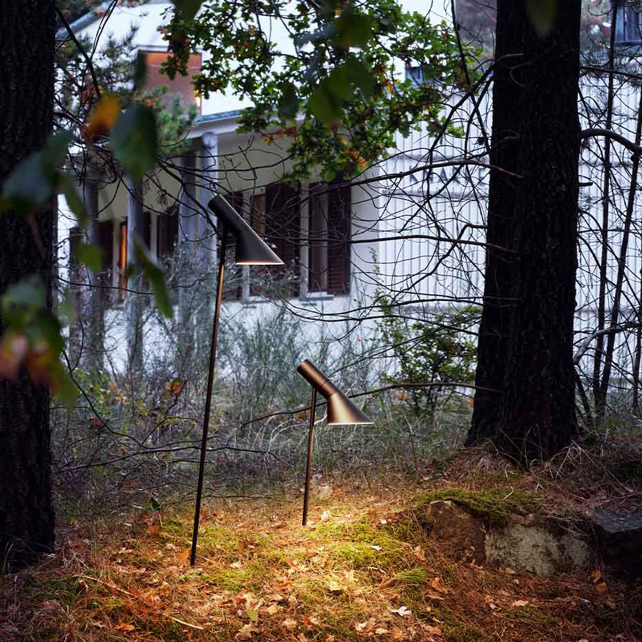 AJ Garden Pollare Long Black Med Ankarfäste