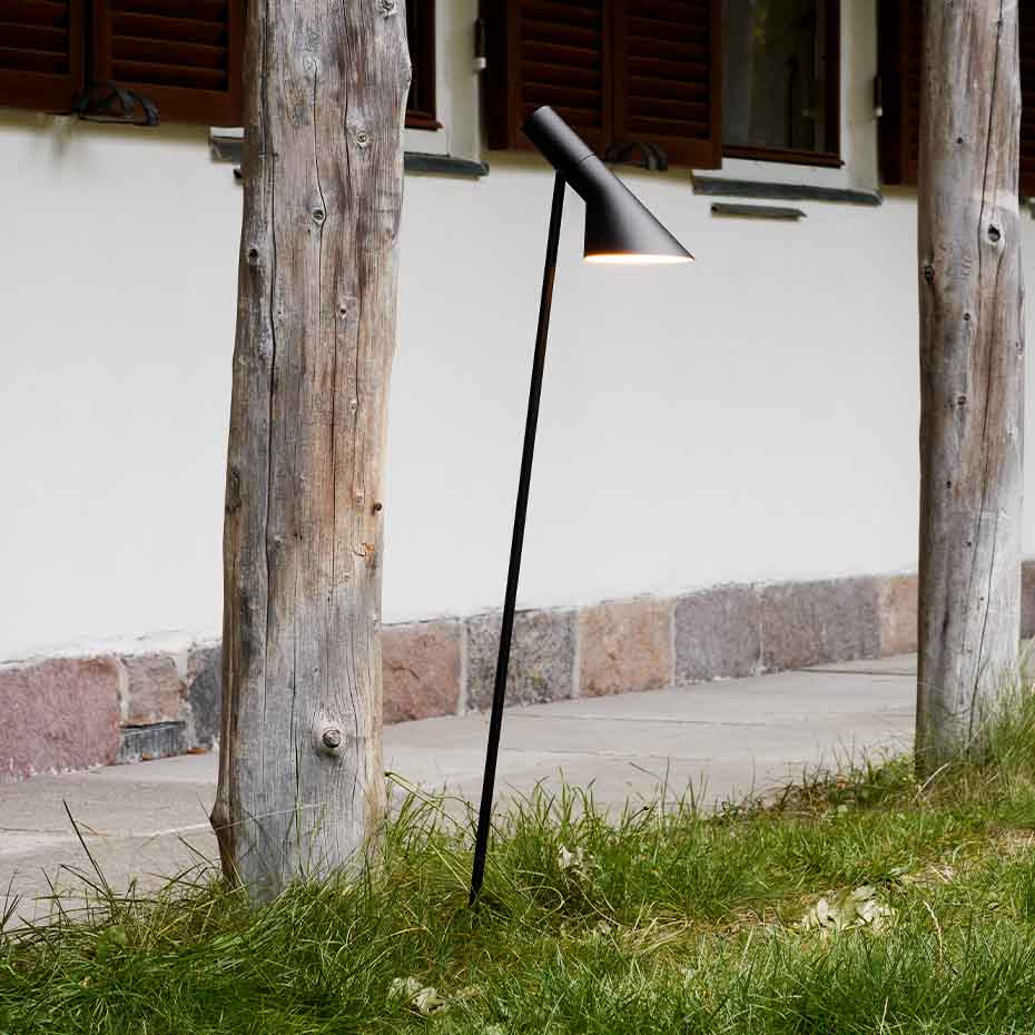 AJ Garden Pollare Long Black Med Jordspett