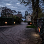 Flindt Ø200 Vägglampa Corten Flindt Ø200 Vägglampa Corten