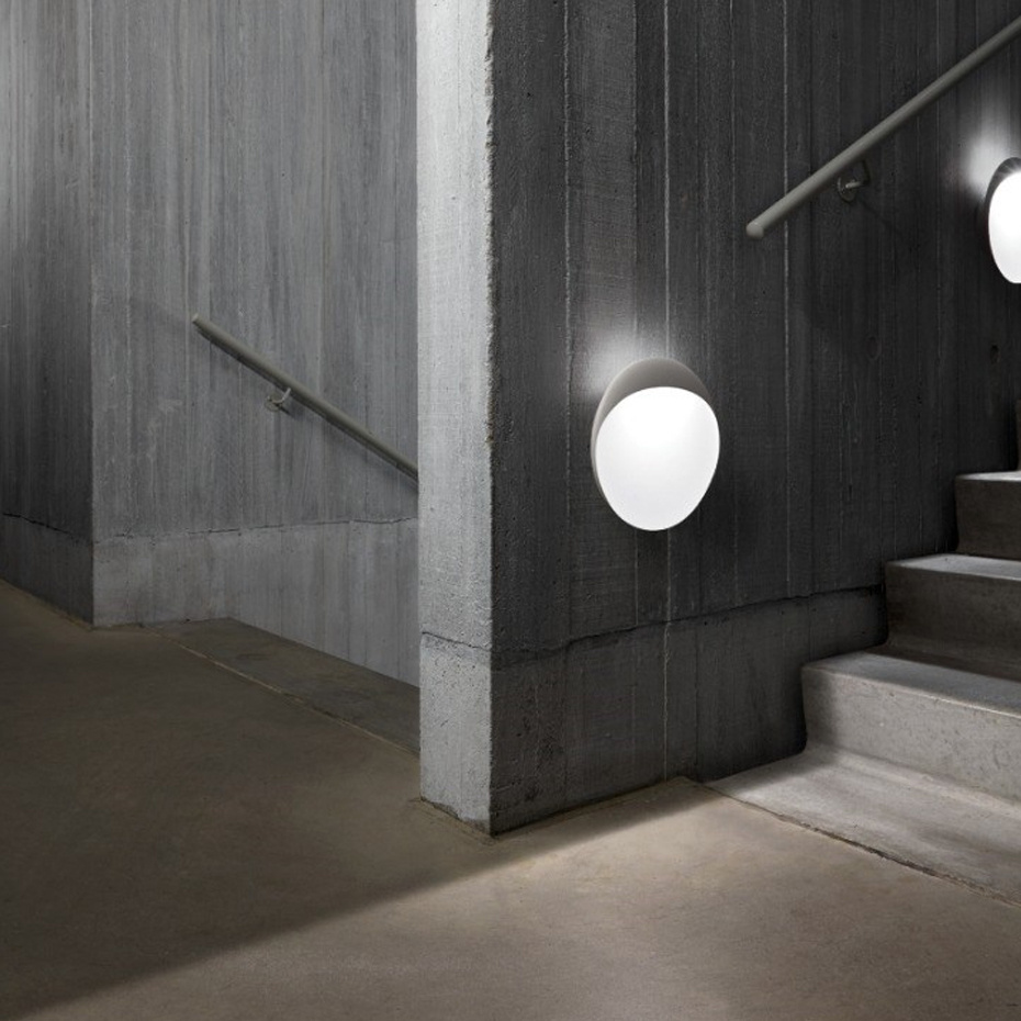 Flindt Ø200 Vägglampa Corten