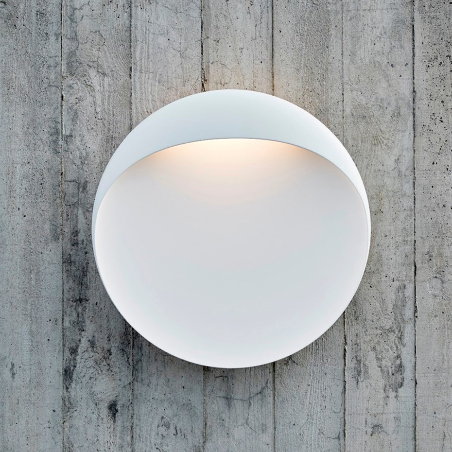 Flindt Ø200 Vägglampa White