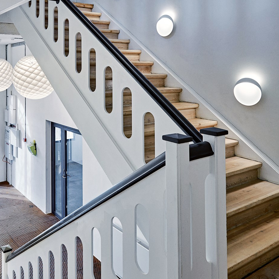 Flindt Ø400 Vägglampa Corten