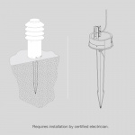 Bysted Garden Pollare Short Corten Med Ankarfäste Bysted Garden Pollare Short Corten Med Ankarfäste