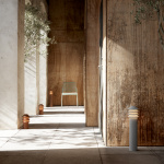 Bysted Garden Pollare Long Corten Med Fotplatta Bysted Garden Pollare Long Corten Med Fotplatta