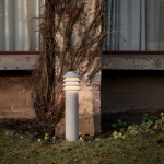 Bysted Garden Pollare Short Aluminium Med Fotplatta Bysted Garden Pollare Short Aluminium Med Fotplatta