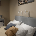 Cato Vägglampa Mattvit/Mässing Cato Vägglampa Mattvit/Mässing