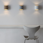 Sinne Vägglampa Betong Struktur/Mässing Sinne Vägglampa Betong Struktur/Mässing