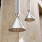 Apollo 59 Pendel Light Grey/Aluminium Apollo 59 Pendel Light Grey/Aluminium