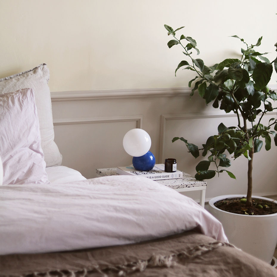 Ripley Bordslampa/Vägglampa Blå