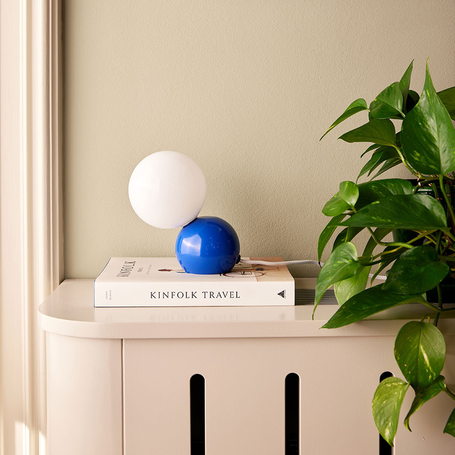 Ripley Bordslampa/Vägglampa Blå