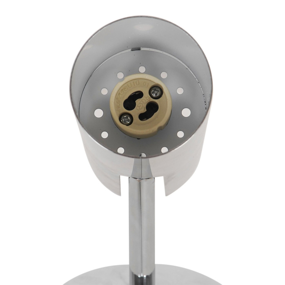 MIB 6 Vägglampa  Krom