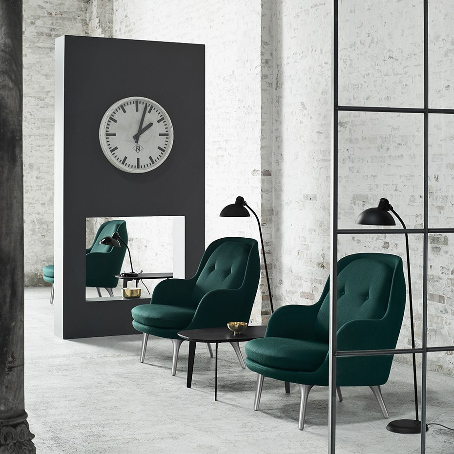 Kaiser Idell 6556 Golvlampa Black