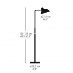 Kaiser Idell 6580 Golvlampa White Kaiser Idell 6580 Golvlampa White