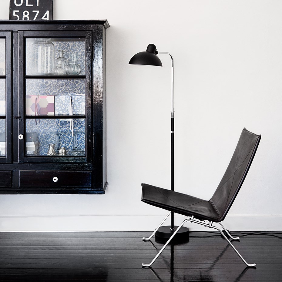 Kaiser Idell 6580 Golvlampa Black