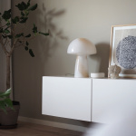 Fungo 30 Swirl Bordslampa Beige Fungo 30 Swirl Bordslampa Beige