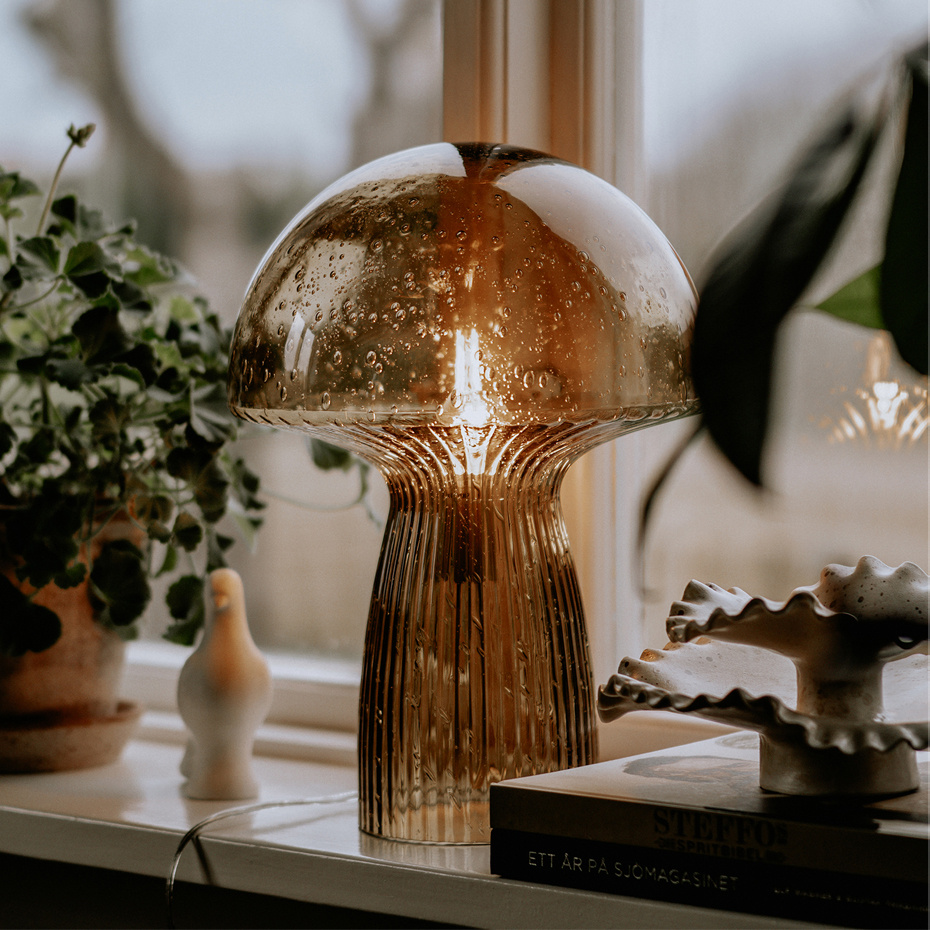 Fungo 30 Bordslampa Special Edition Brun