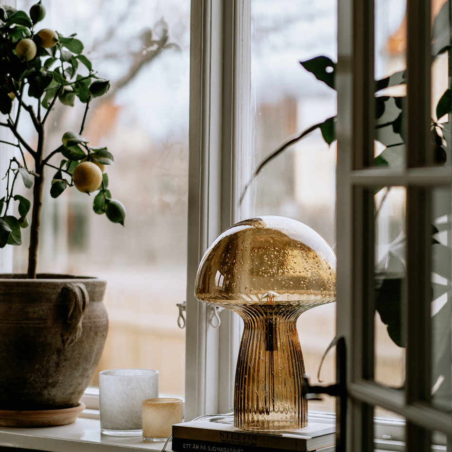 Fungo 30 Bordslampa Special Edition Brun