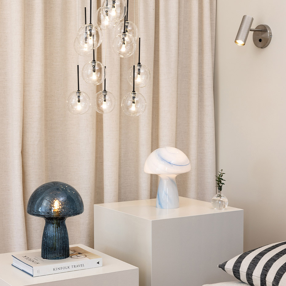 Fungo 22 Bordslampa Special Edition Blå