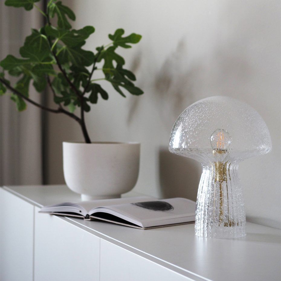 Fungo 22 Bordslampa Special Edition Klarglas