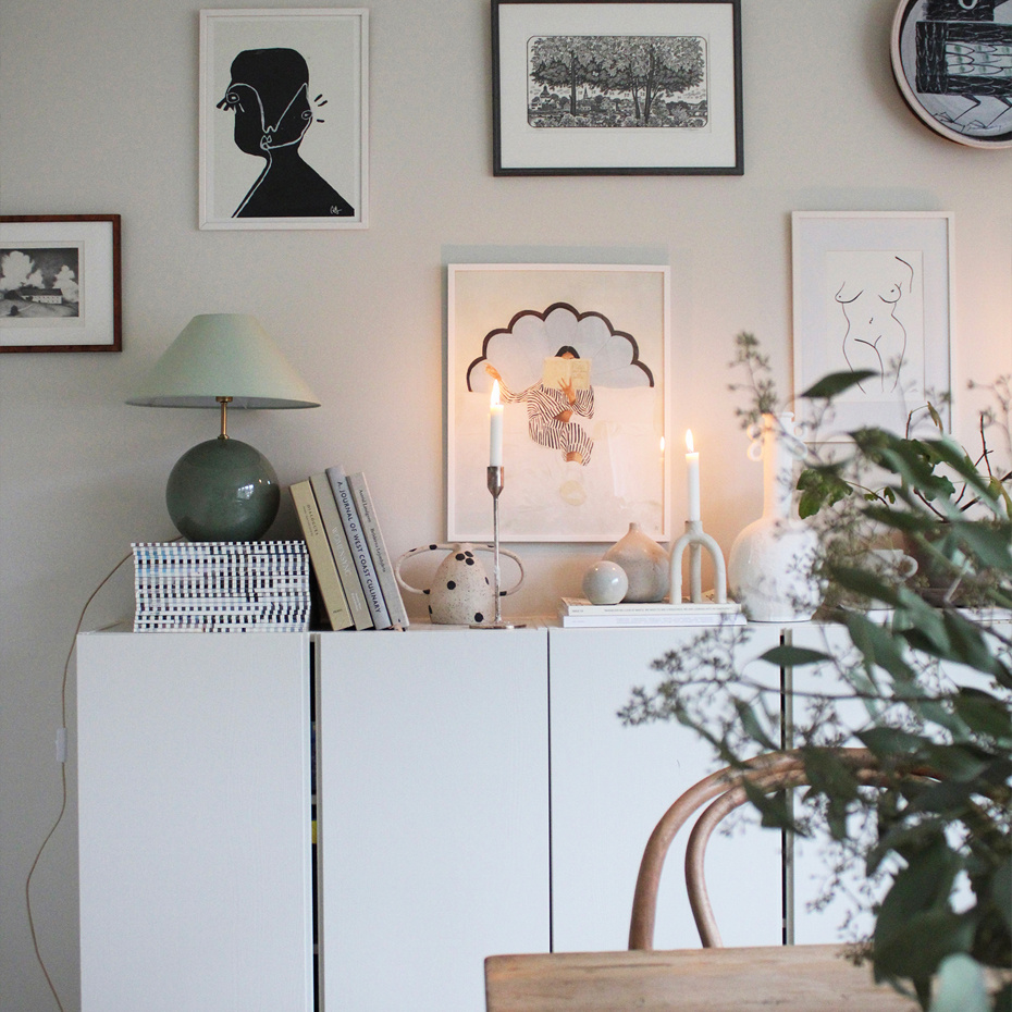 Iris 35 Bordslampa Grön