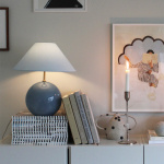 Iris 35 Bordslampa Duvblå Iris 35 Bordslampa Duvblå