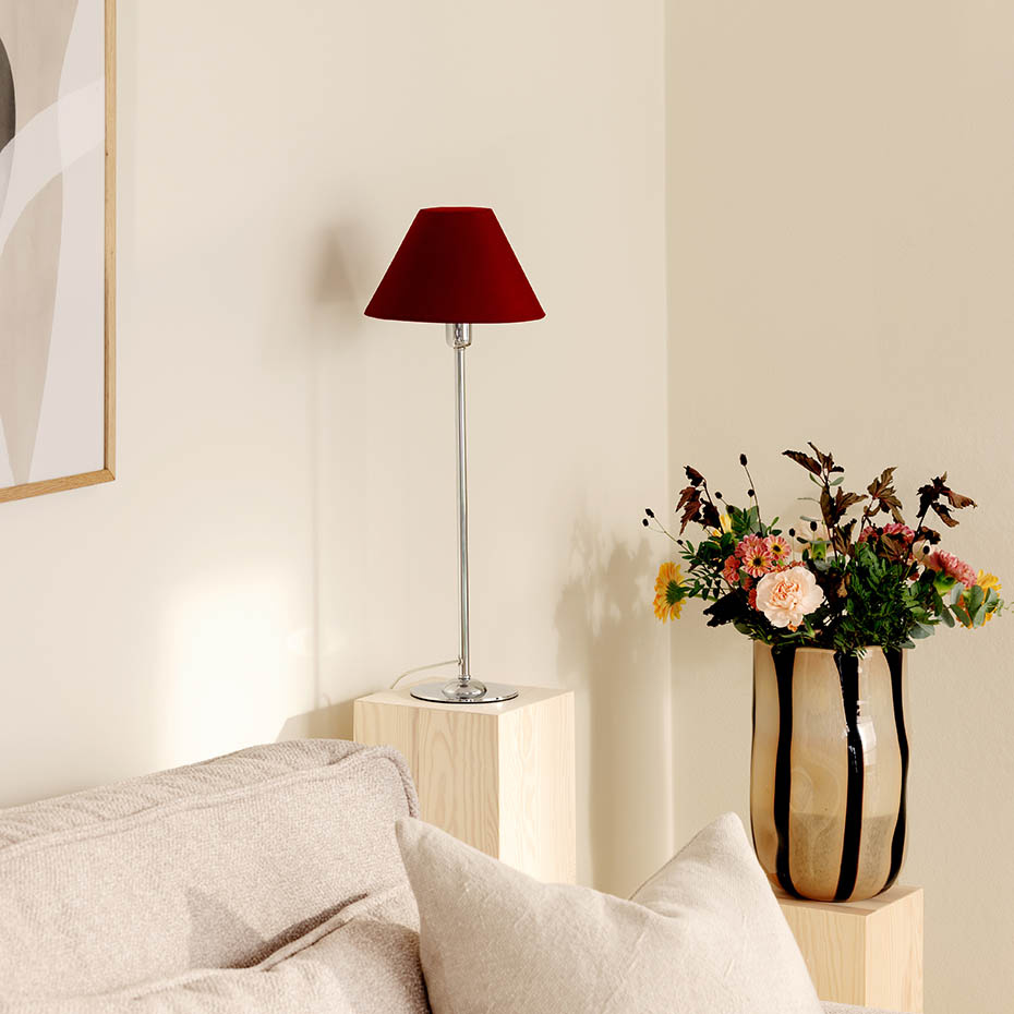 Iris 45 Bordslampa Krom