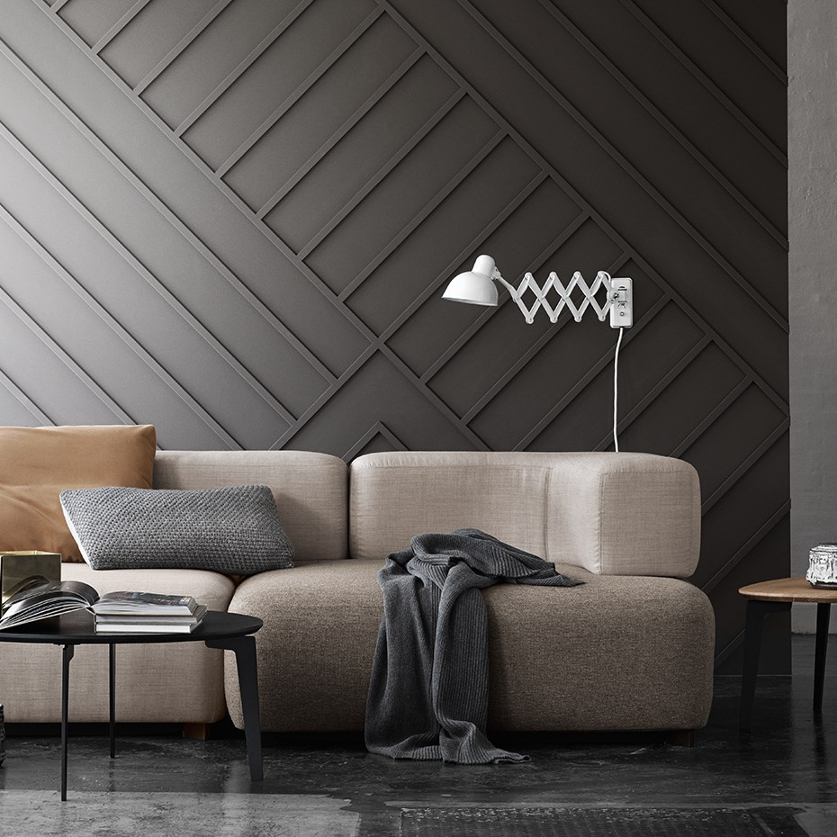 Kaiser Idell 6718 Vägglampa Matt Black