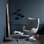 Kaiser Idell 6631 Pendel Matt Black Kaiser Idell 6631 Pendel Matt Black