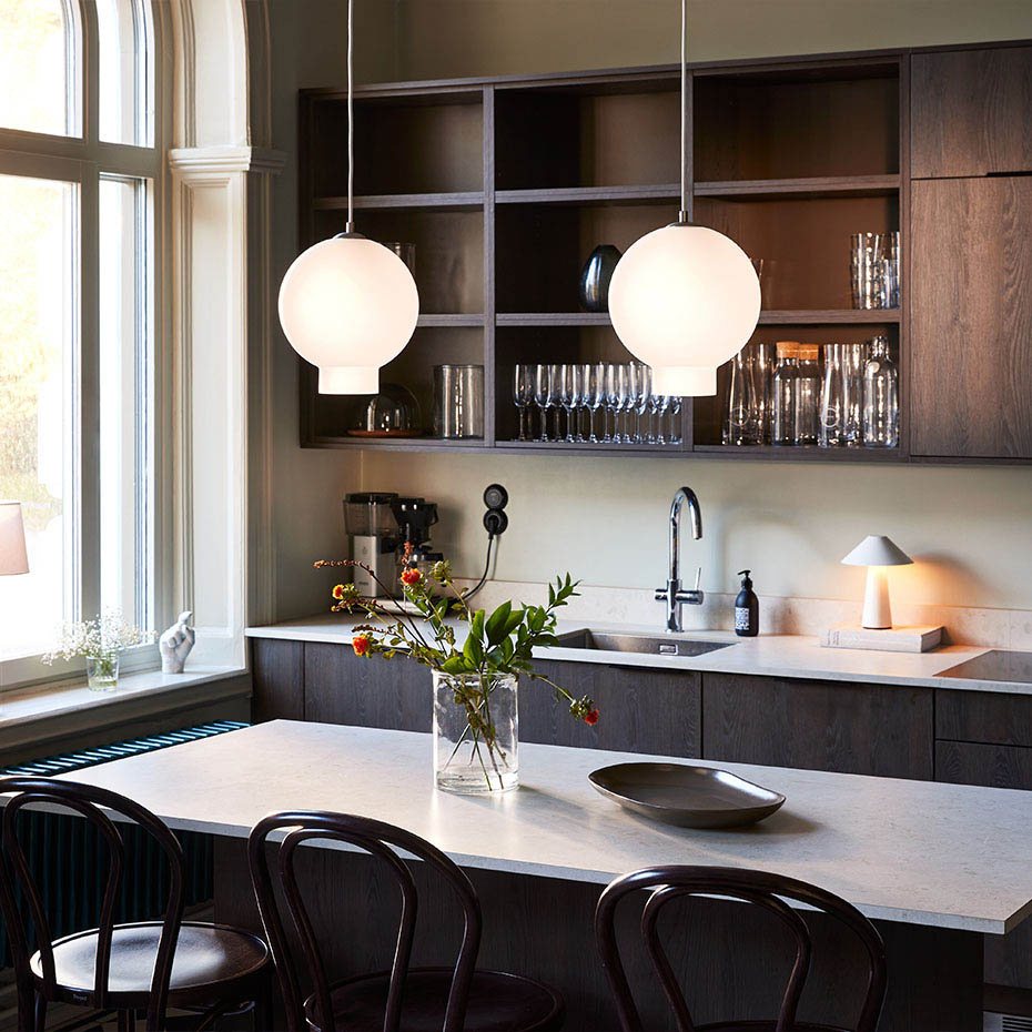 Bams 25 Pendel Frostad Vit