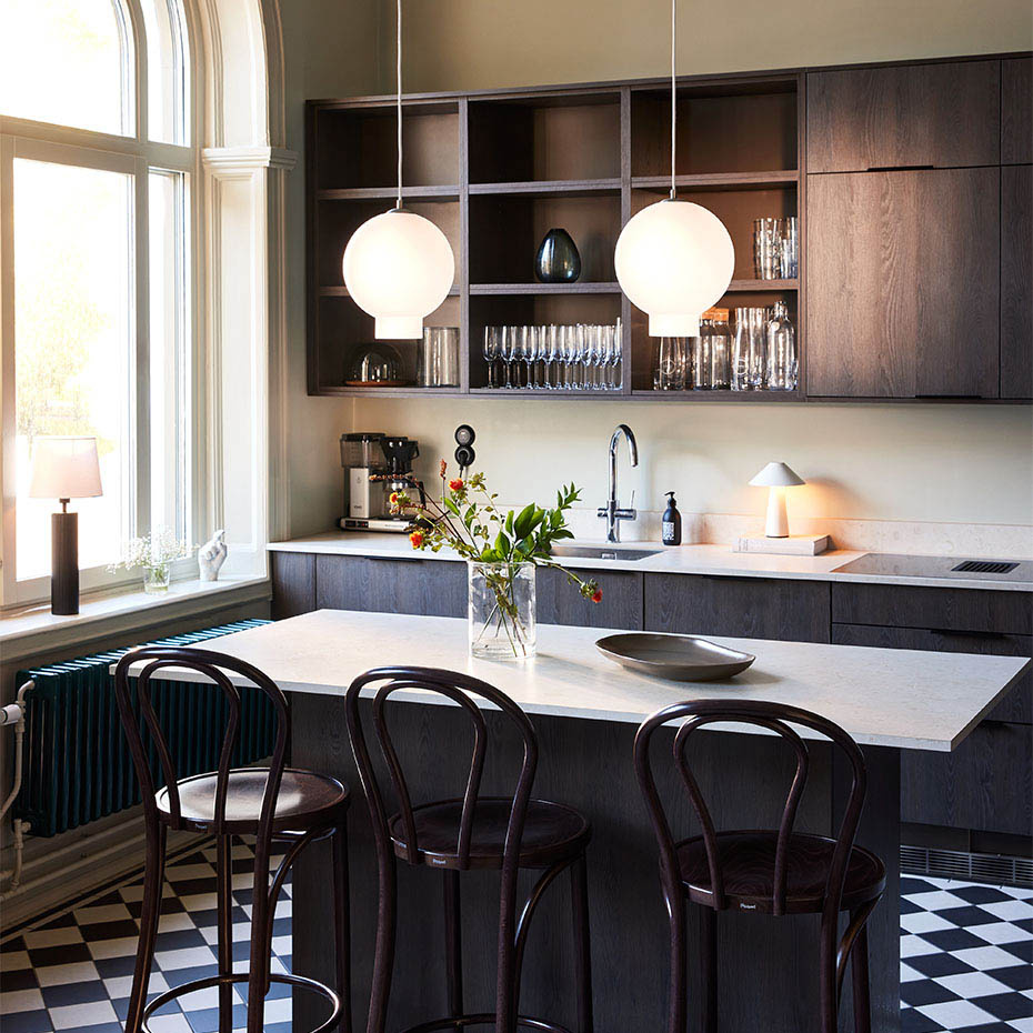 Bams 25 Pendel Frostad Vit