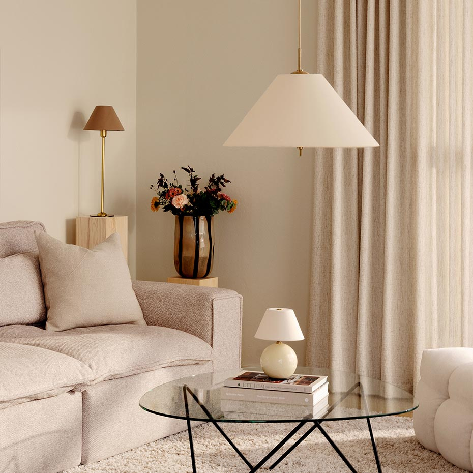 Iris 50 Pendel Creme