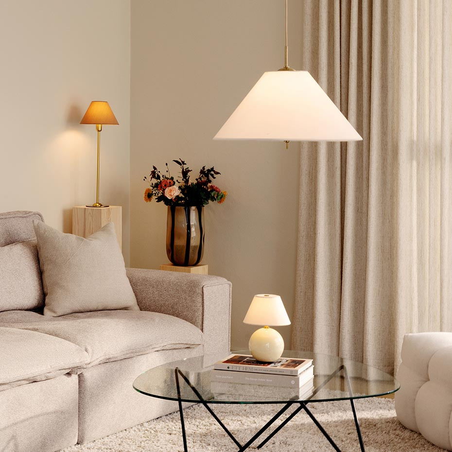 Iris 50 Pendel Creme