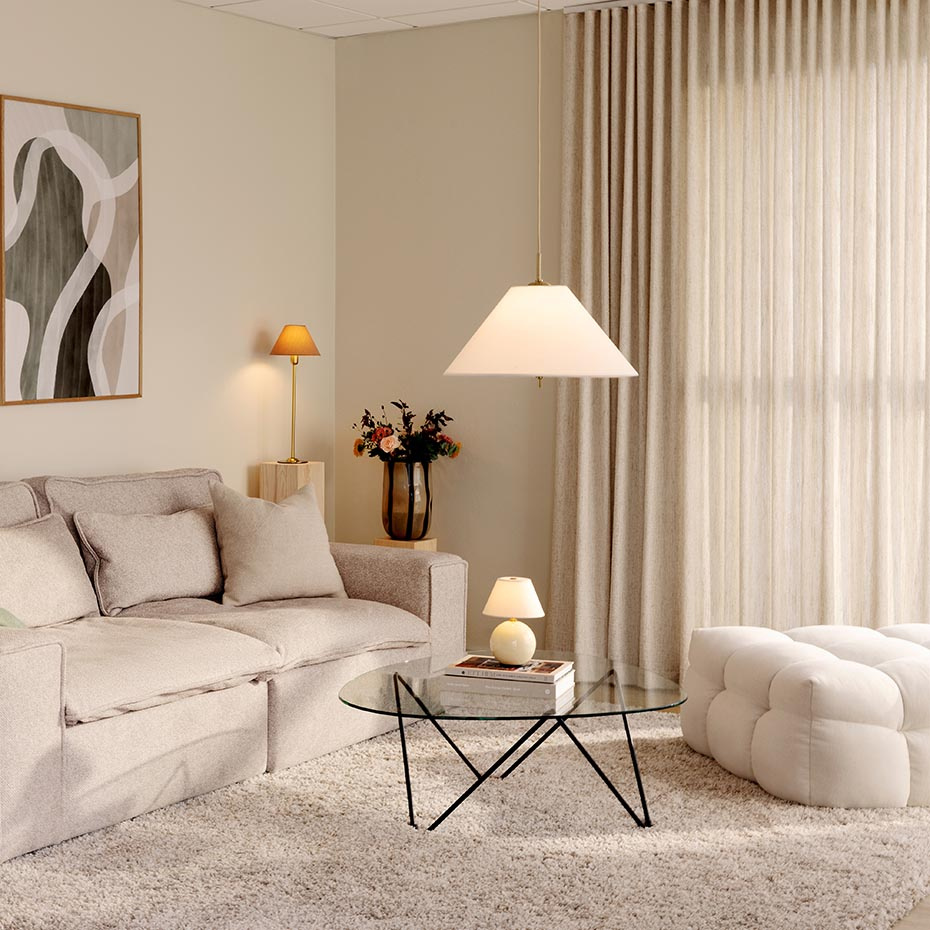 Iris 50 Pendel Creme