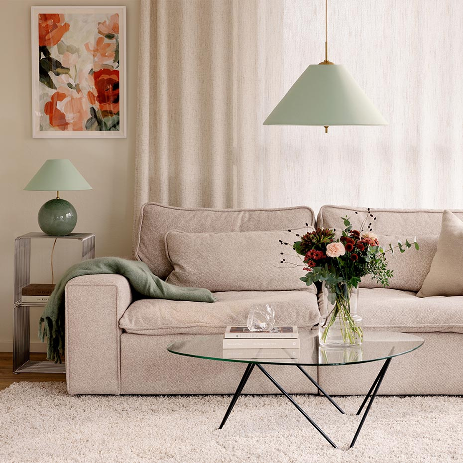 Iris 50 Pendel Grön