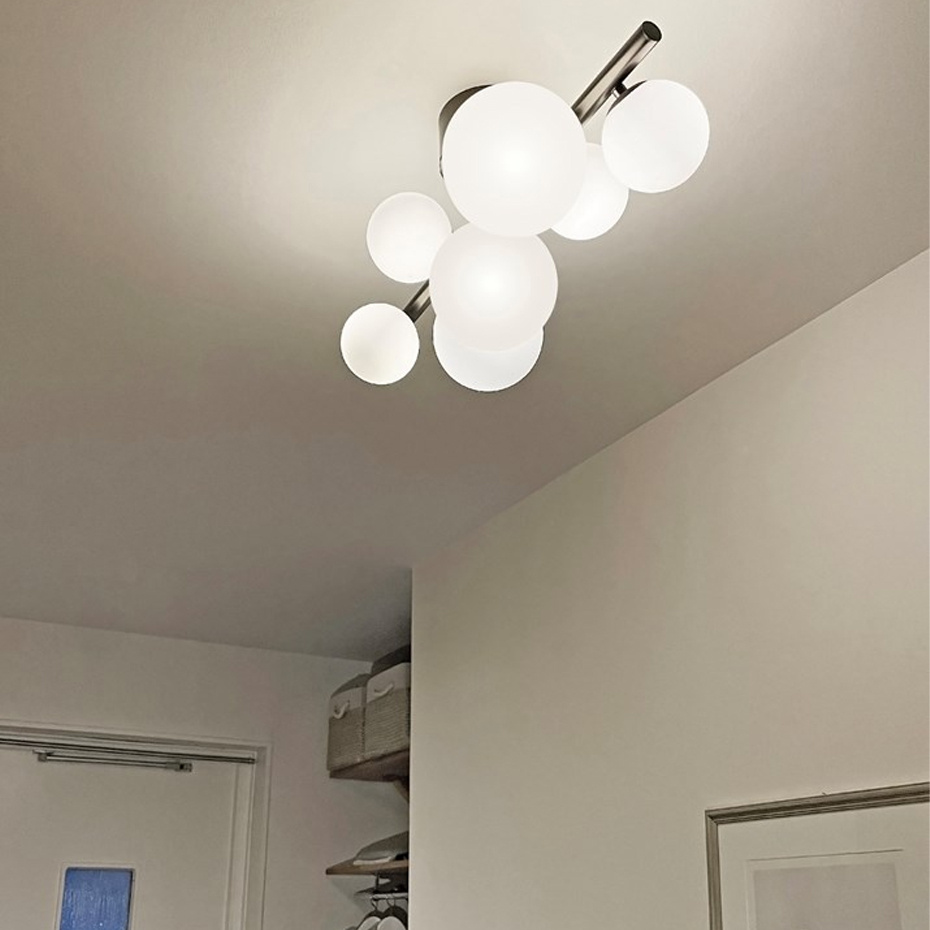 Molekyl Plafond Tenn/Opalglas