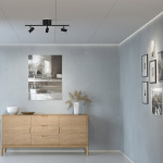 Cato LED Spotlight Skena 3:a Mattsvart Cato LED Spotlight Skena 3:a Mattsvart