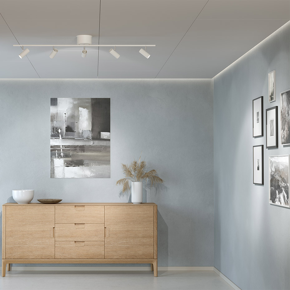 Cato LED Spotlight Skena 5:a Mattvit