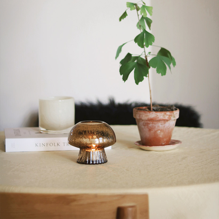 Fungo 12 Ljuslykta Special Edition Brun