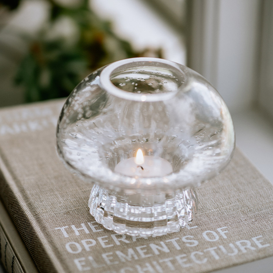 Fungo 12 Ljuslykta Special Edition Klarglas