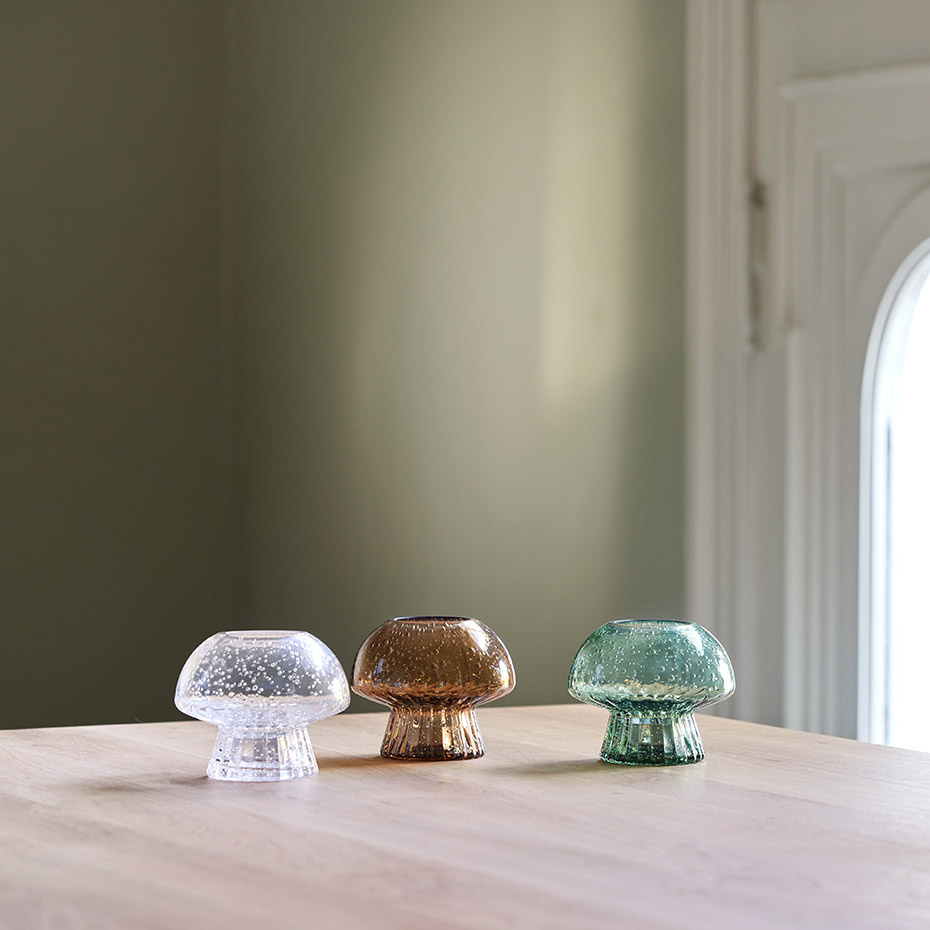 Fungo 12 Ljuslykta Special Edition Klarglas