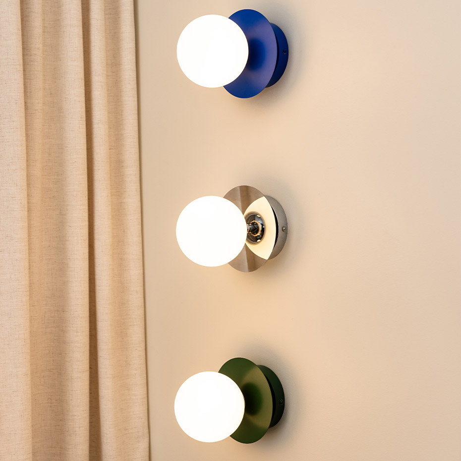 Art Deco Taklampa/Vägglampa Krom IP44