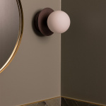 Art Deco Taklampa/Vägglampa Bronze IP44 Art Deco Taklampa/Vägglampa Bronze IP44