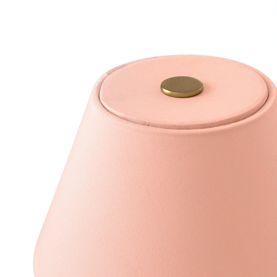 Iris 16 Portabel Bordslampa Blush