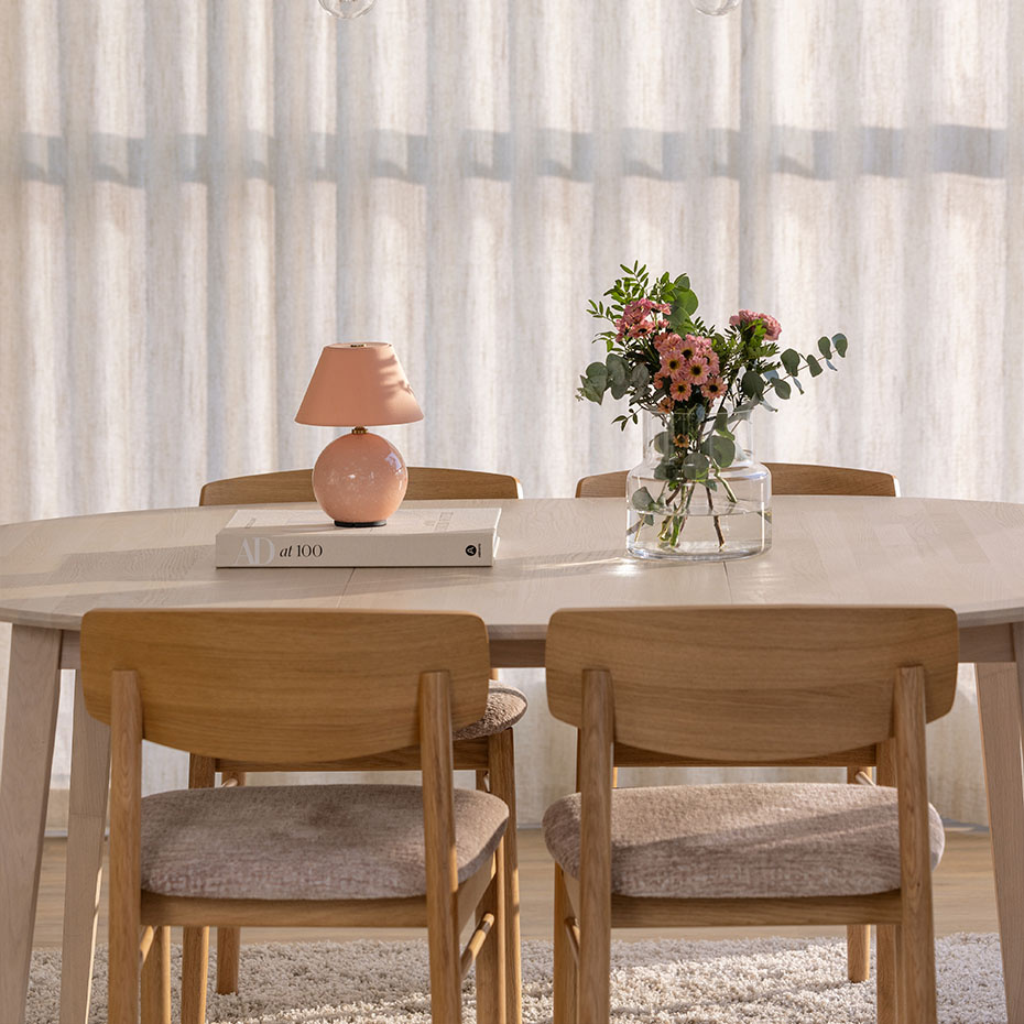 Iris 16 Portabel Bordslampa Blush