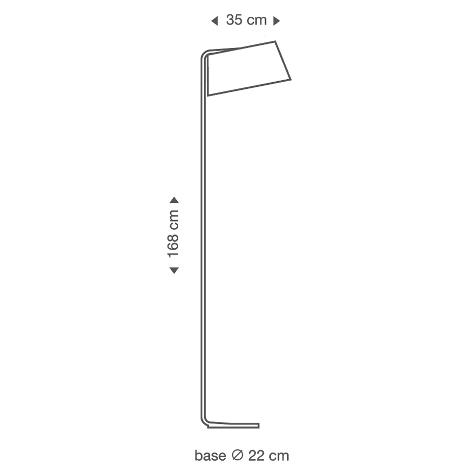 Owalo 7010 Golvlampa Birch