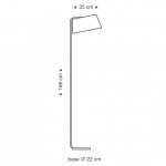 Owalo 7010 Golvlampa Black Owalo 7010 Golvlampa Black